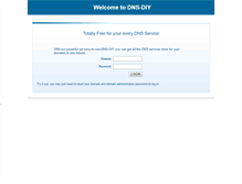 Tablet Screenshot of dns-diy.net